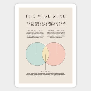 The Wise Mind Sticker